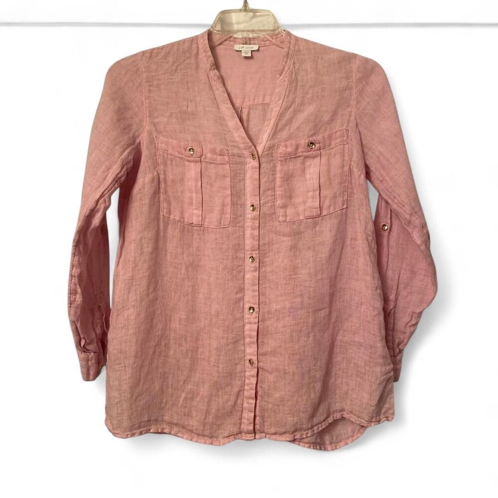 J-jill Women's Pink Blouse